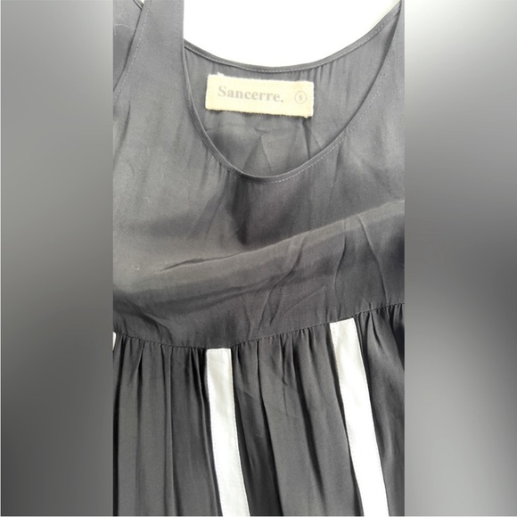 Black Striped Maxi Dress - Picture 4 of 4